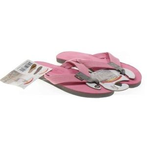 Rainbow size 11 pink, grey flip flops sandals